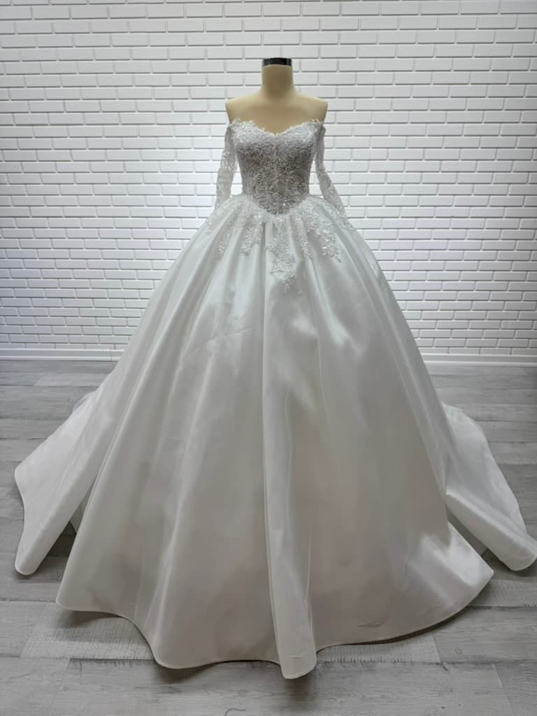 White Princess Wedding Dress