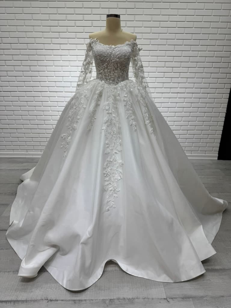 White Princess Wedding Dress